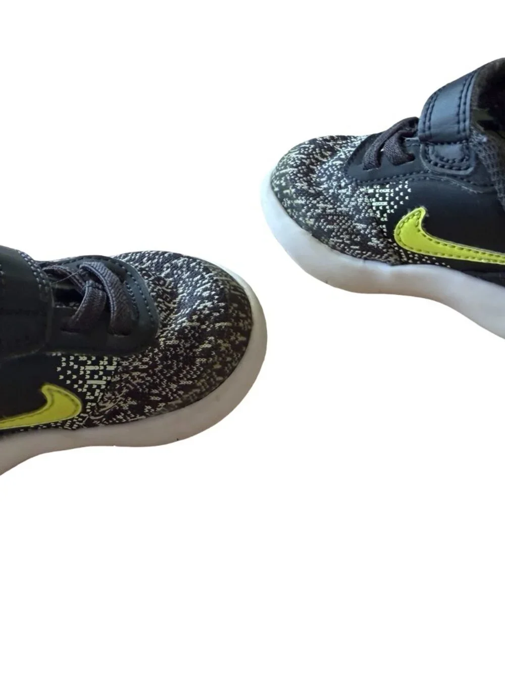 Nike Flex Contact (tdv) ANTHRACITE/VOLLT TODDLER'S SHOES SIZE 4